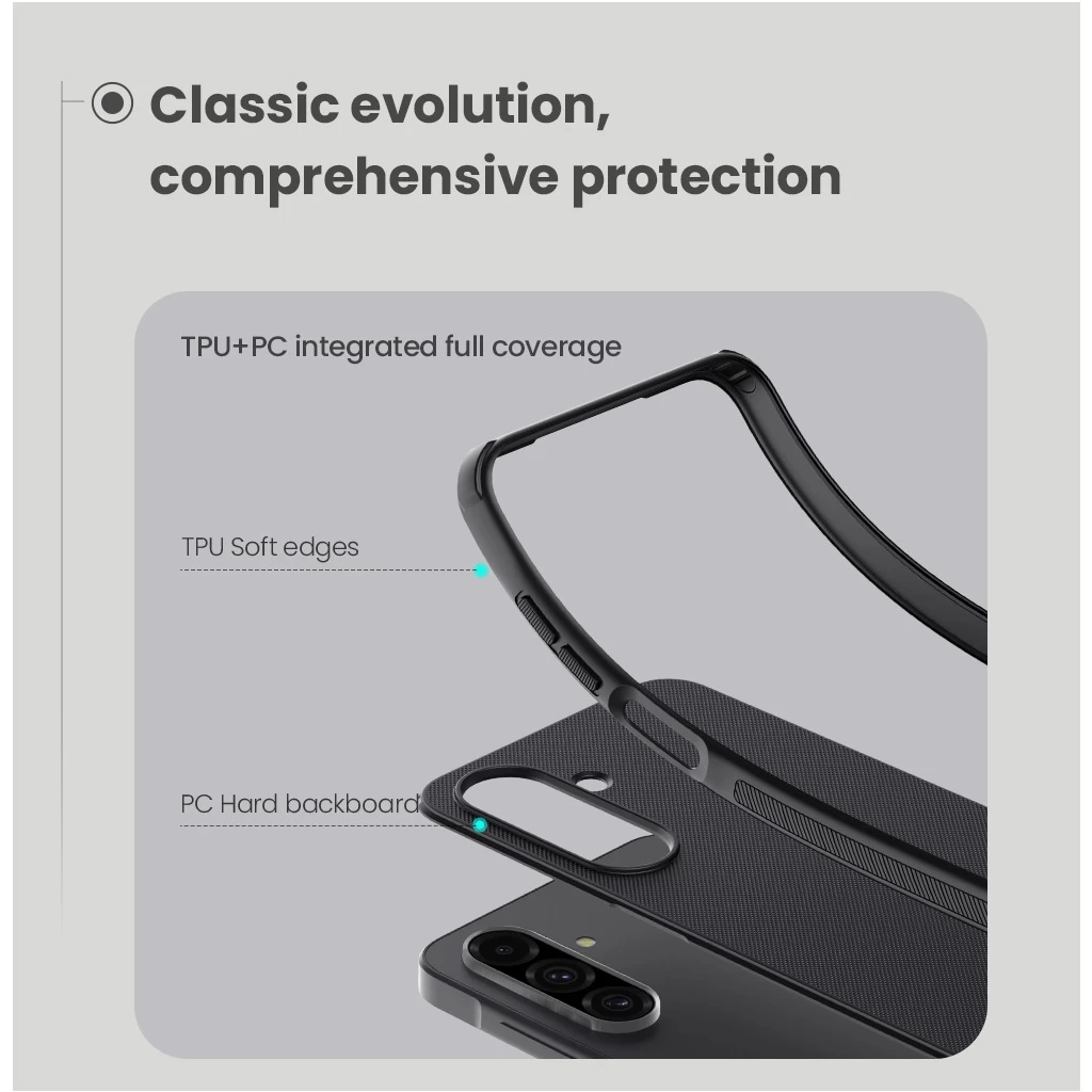 Nillkin Super Frosted PRO mágneses tok a Samsung Galaxy A26 5G készülékhez fekete