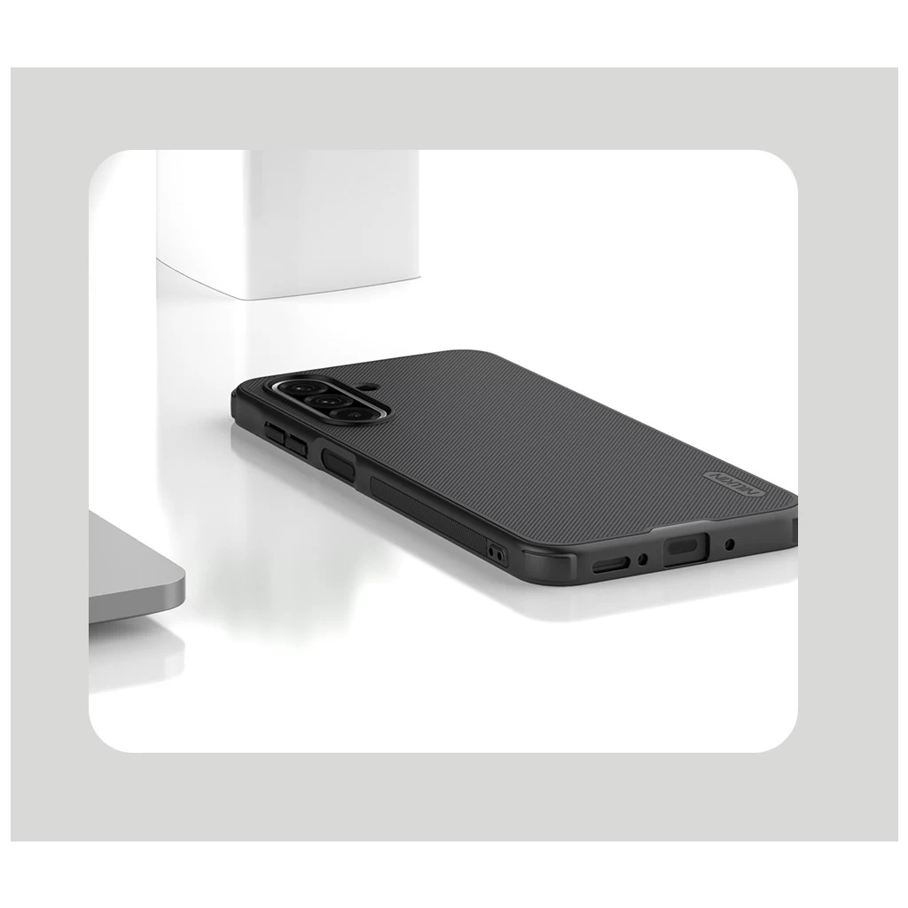 Nillkin Super Frosted PRO hátsó tok Samsung Galaxy A26 5G készülékhez fekete