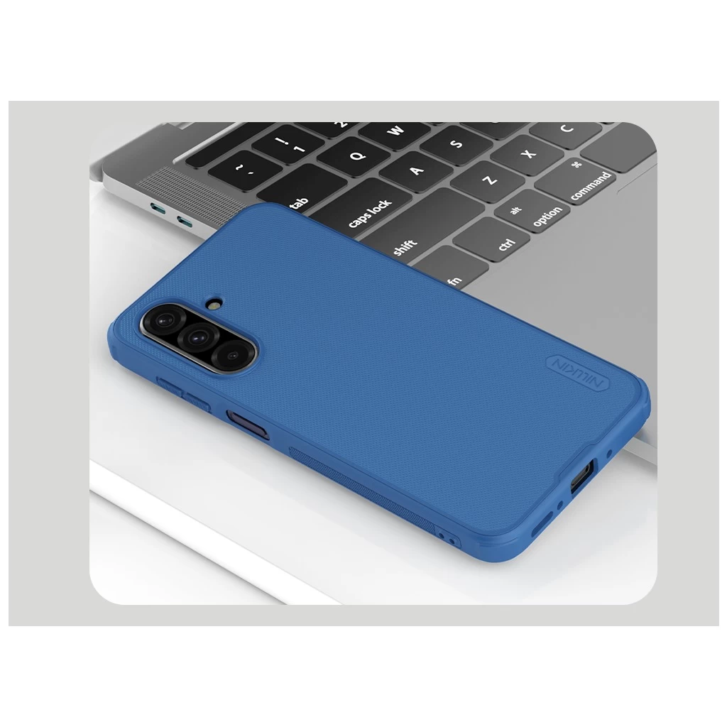 Nillkin Super Frosted PRO hátsó tok Samsung Galaxy A26 5G készülékhez kék