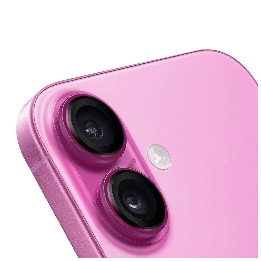 OBAL:ME lencsevédő Apple iPhone 16/16 Plus készülékhez rózsaszín