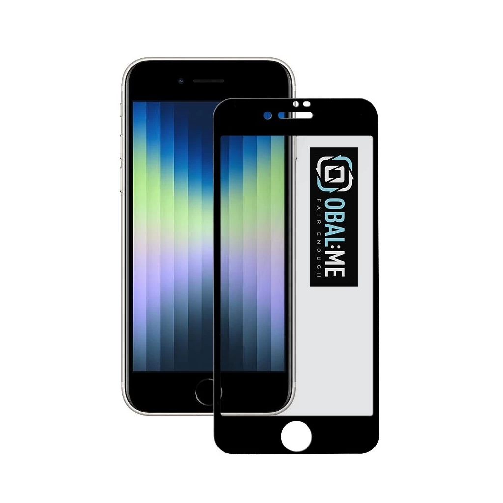 OBAL:ME Privacy 5D üveg kijelzővédő Apple iPhone 7/8/SE2020/SE2022 készülékhez fekete