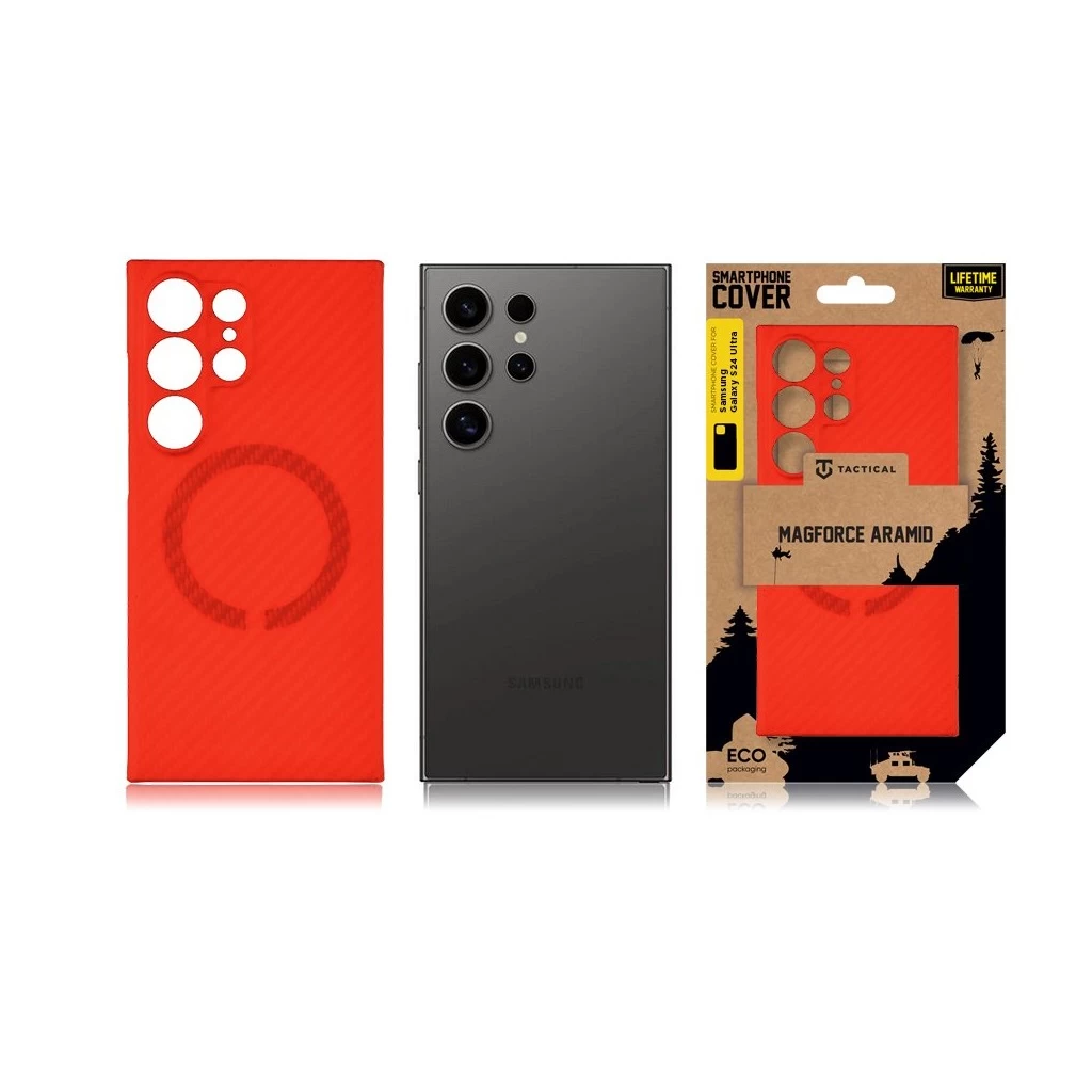 Tactical MagForce Aramid Bloody Mary Limited Edition tok Samsung Galaxy S24 Ultra készülékhez