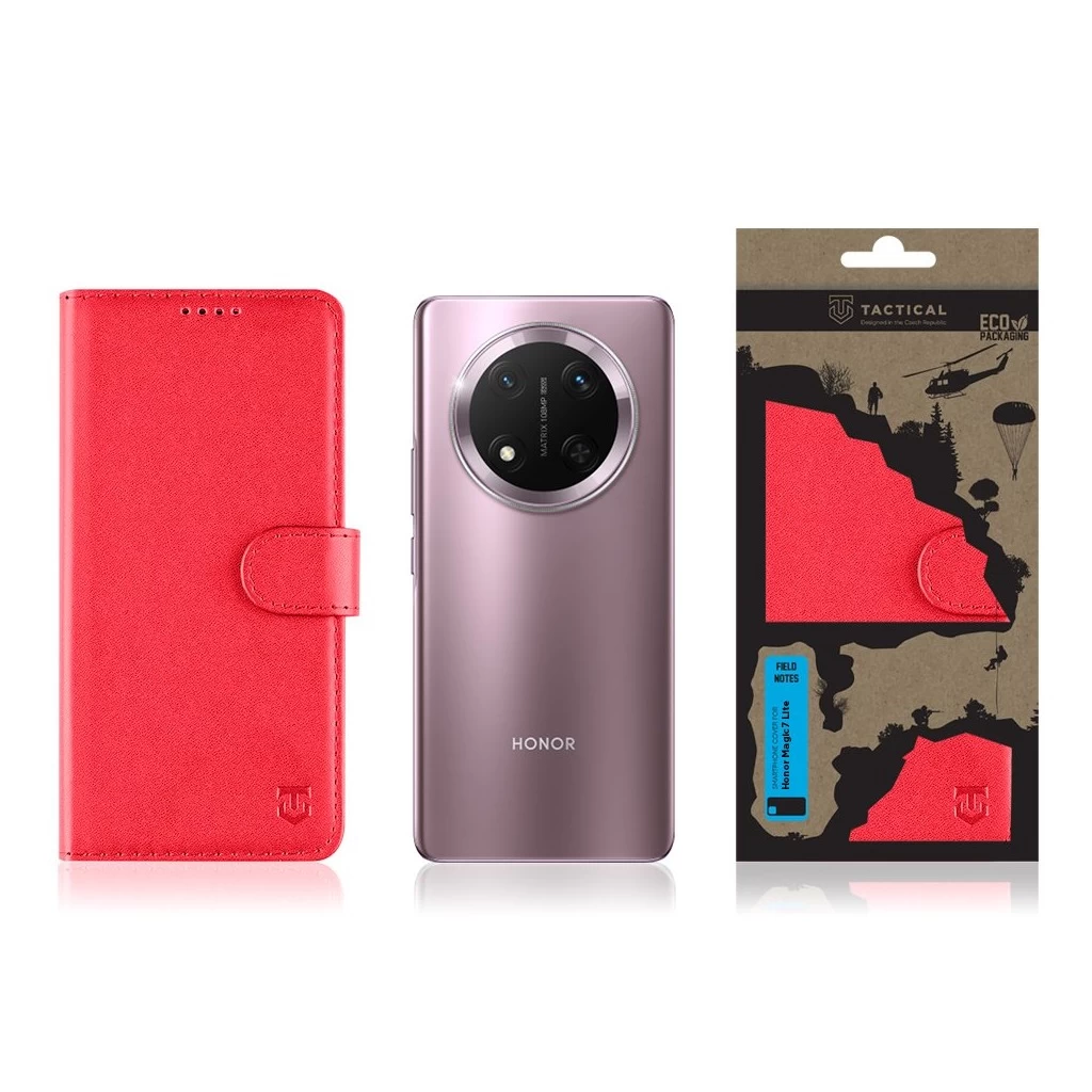 Tactical Field Notes Honor Magic7 Lite készülékhez piros