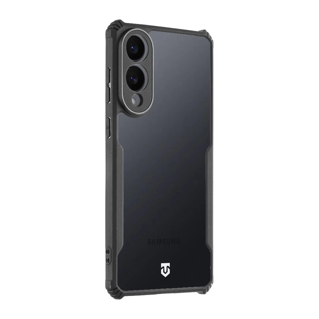 Tactical Quantum Stealth tok Samsung Galaxy S25 Edge készülékhez átlátszó/fekete