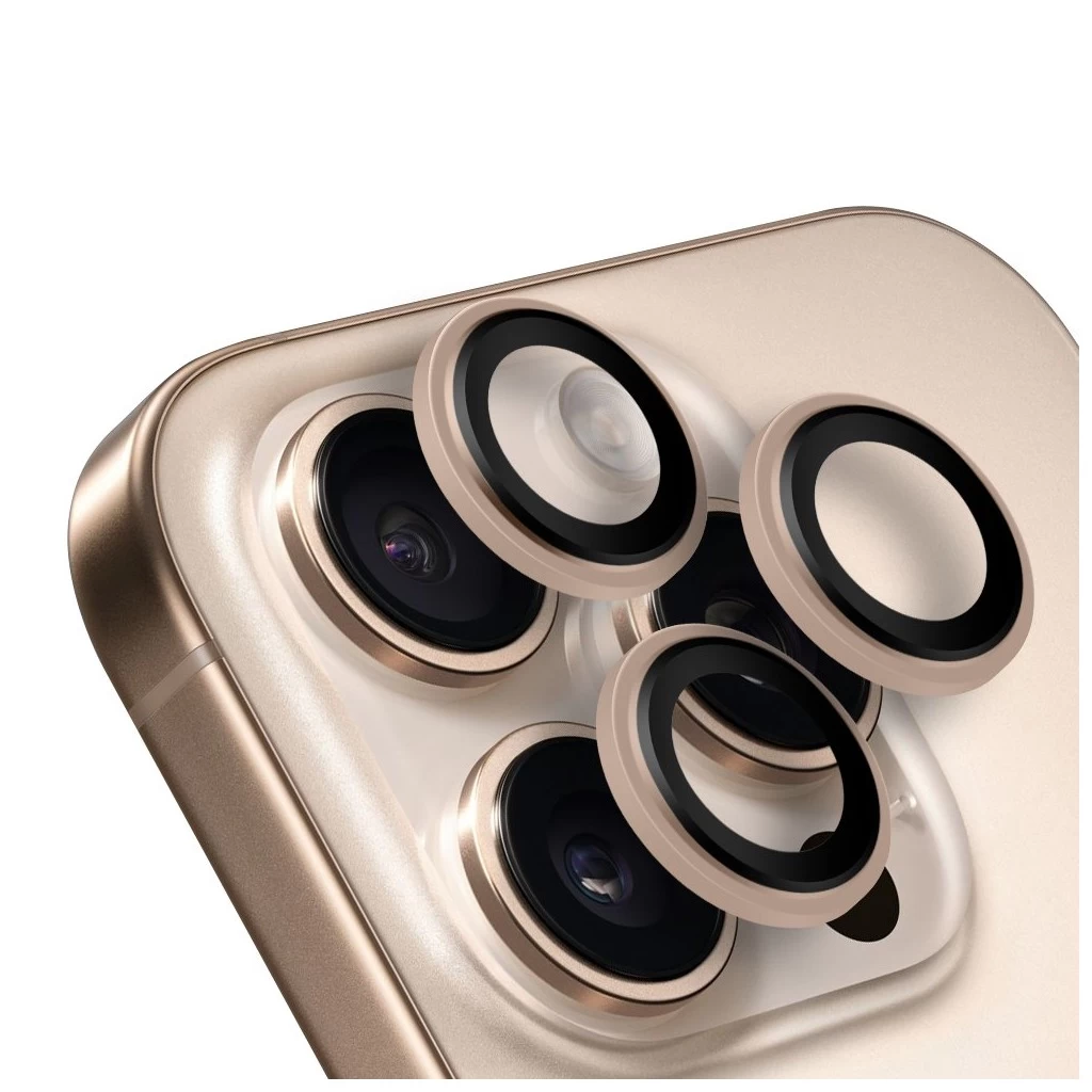 OBAL:ME lencsevédő Apple iPhone 16 Pro/16 Pro Max készülékhez sivatagi titán