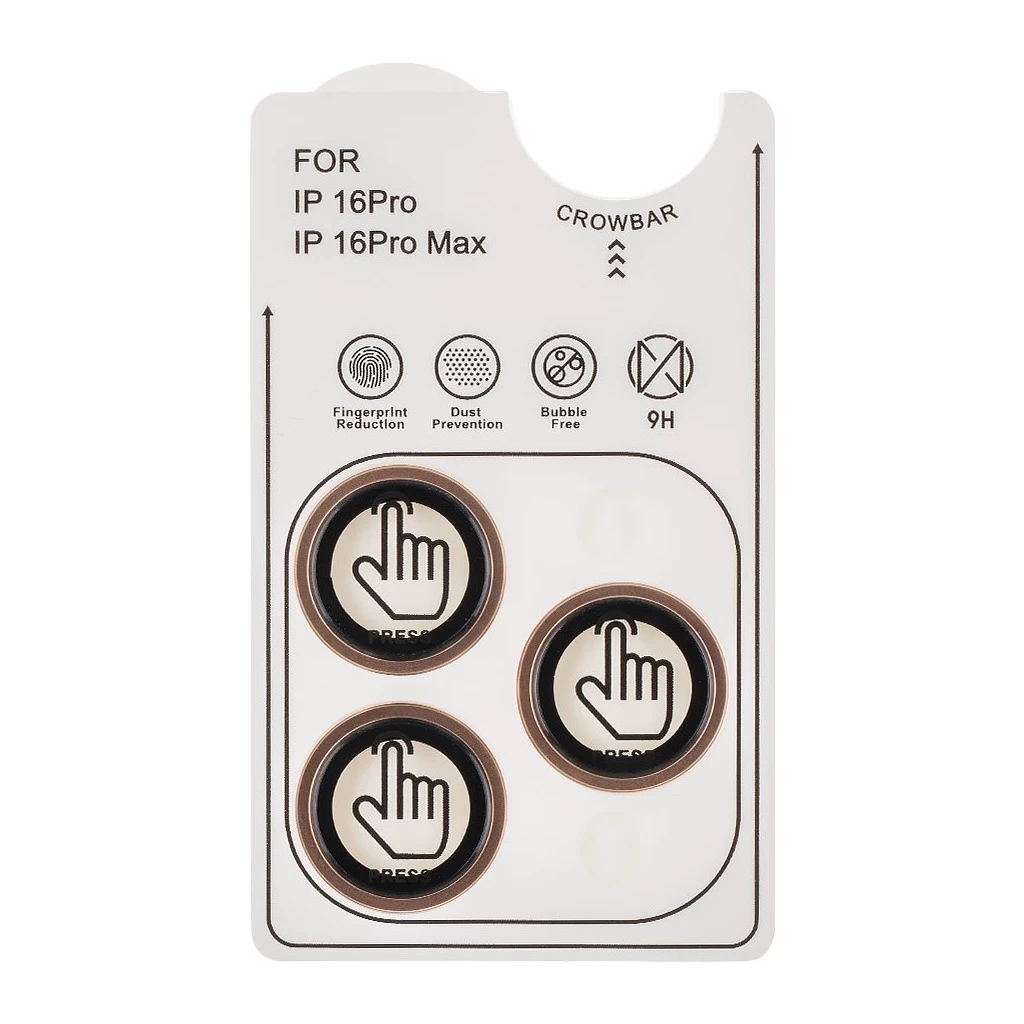 OBAL:ME lencsevédő Apple iPhone 16 Pro/16 Pro Max készülékhez sivatagi titán