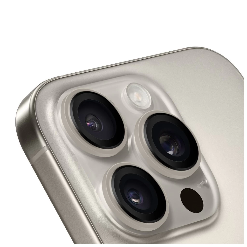 OBAL:ME lencsevédő Apple iPhone 16 Pro/16 Pro Max készülékhez természetes titán