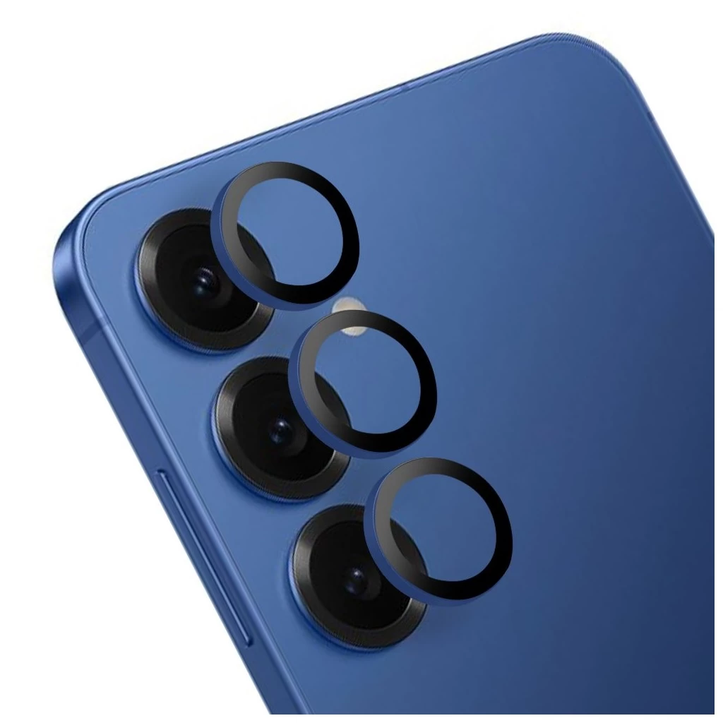 OBAL:ME lencsevédő Samsung Galaxy S25 készülékhez tengerészkék