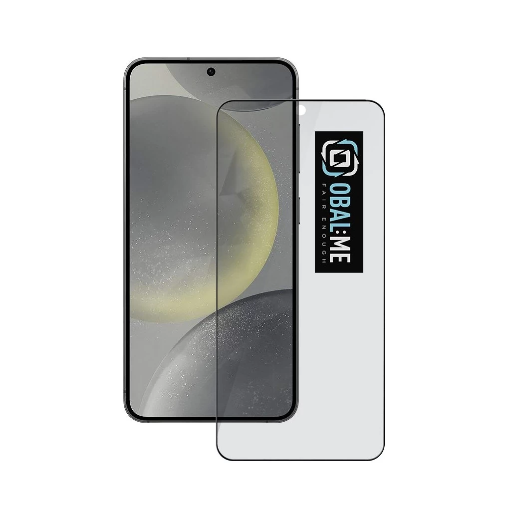 OBAL:ME Privacy 5D üveg kijelzővédő Samsung Galaxy S24 készülékhez fekete