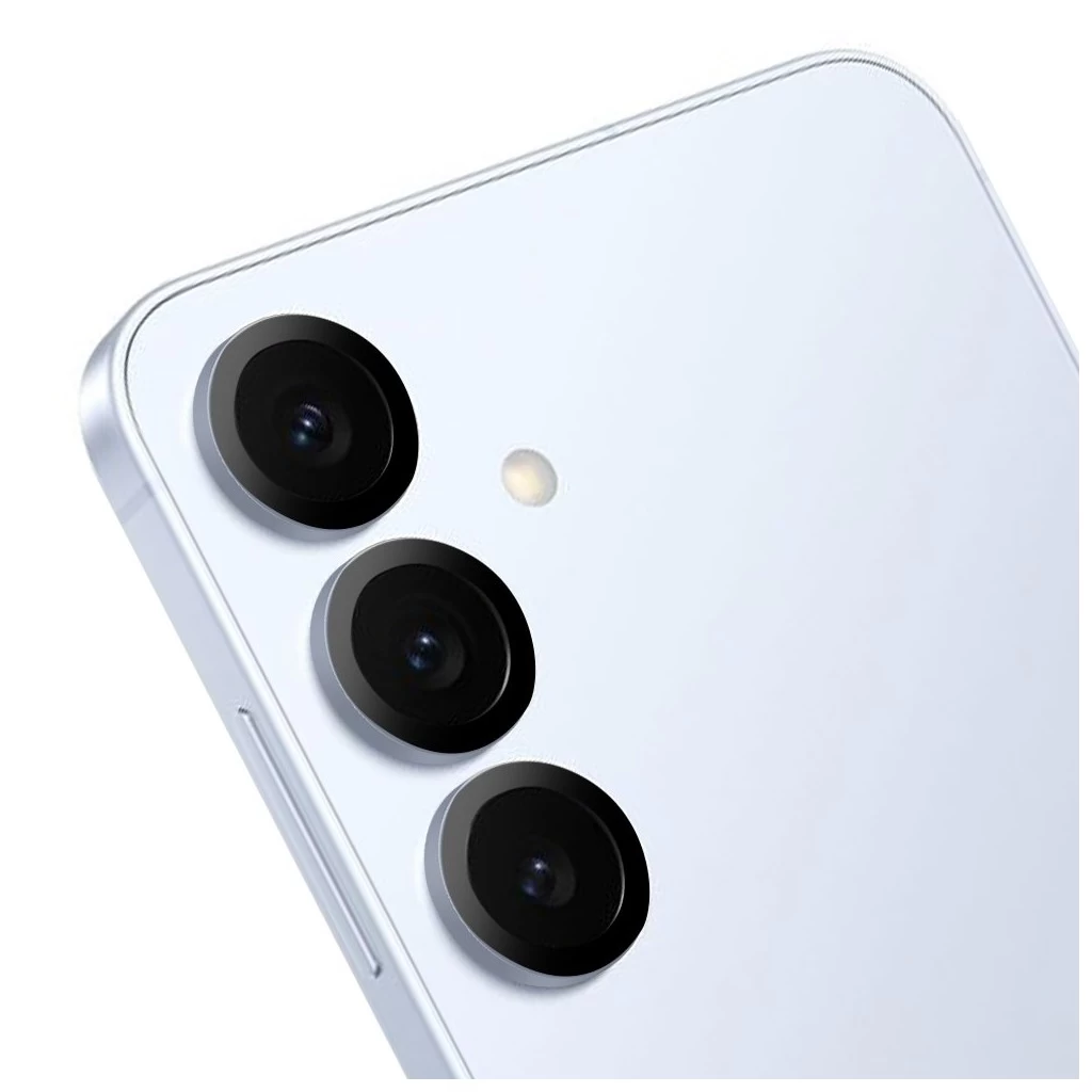 OBAL:ME lencsevédő Samsung Galaxy S25 készülékhez jégkék