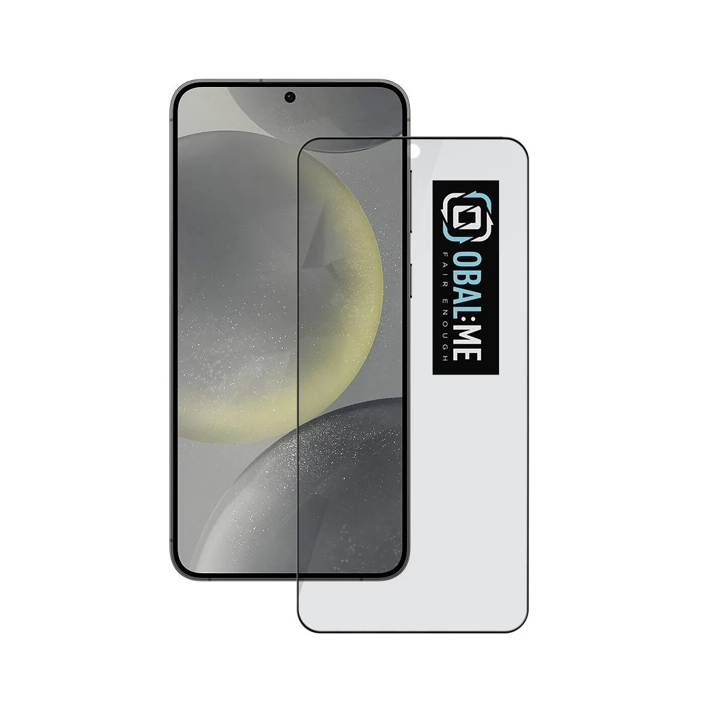 OBAL:ME Privacy 5D üveg kijelzővédő Samsung Galaxy S24+ / S25+ készülékhez fekete