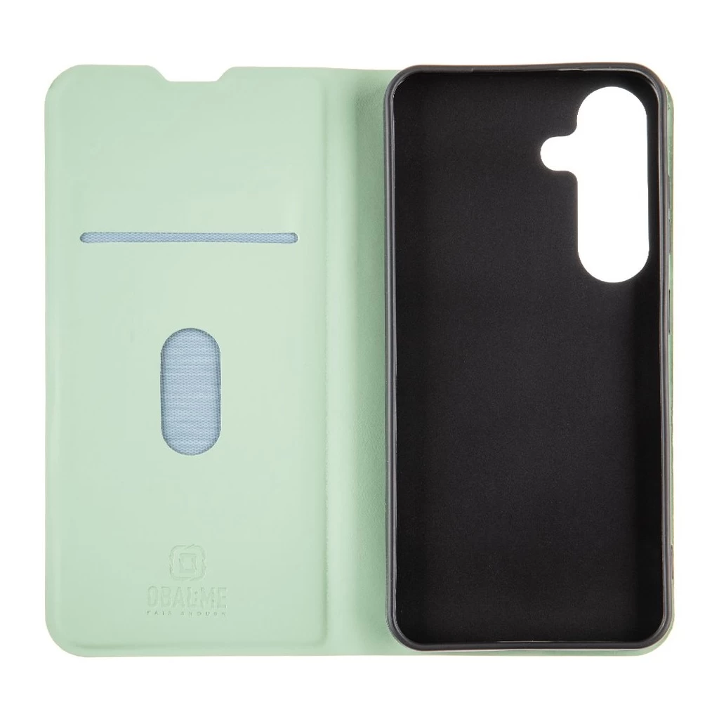 OBAL:ME SmoothTouch tok Samsung Galaxy S25 készülékhez menta zöld