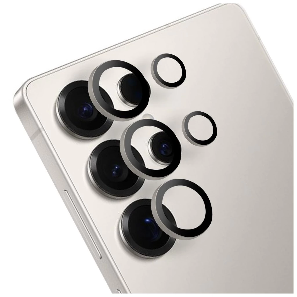 OBAL:ME lencsevédő Samsung Galaxy S25 Ultra készülékhez, titán szürke