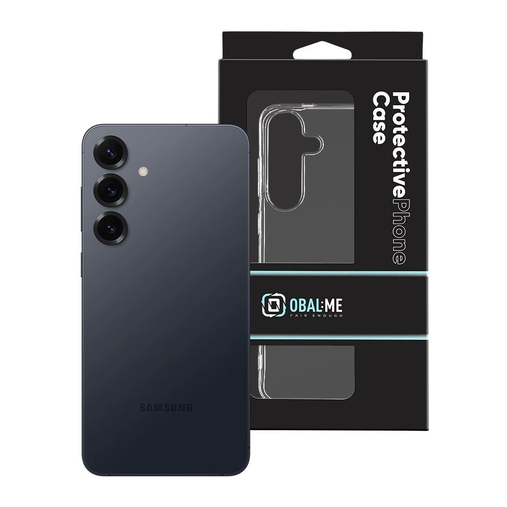 OBAL:ME TPU tok Samsung Galaxy S25+ készülékhez átlátszó