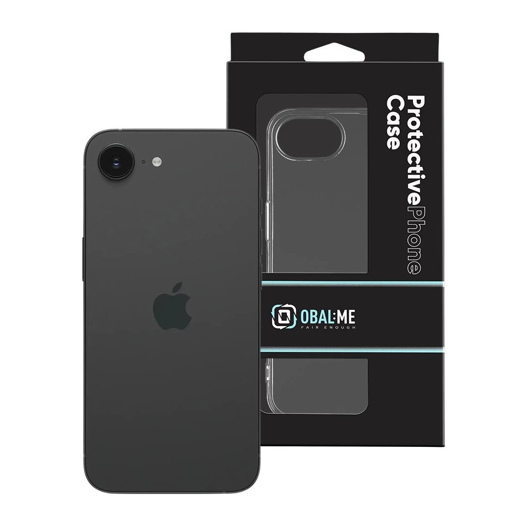 OBAL:ME TPU tok Apple iPhone 16e készülékhez átlátszó