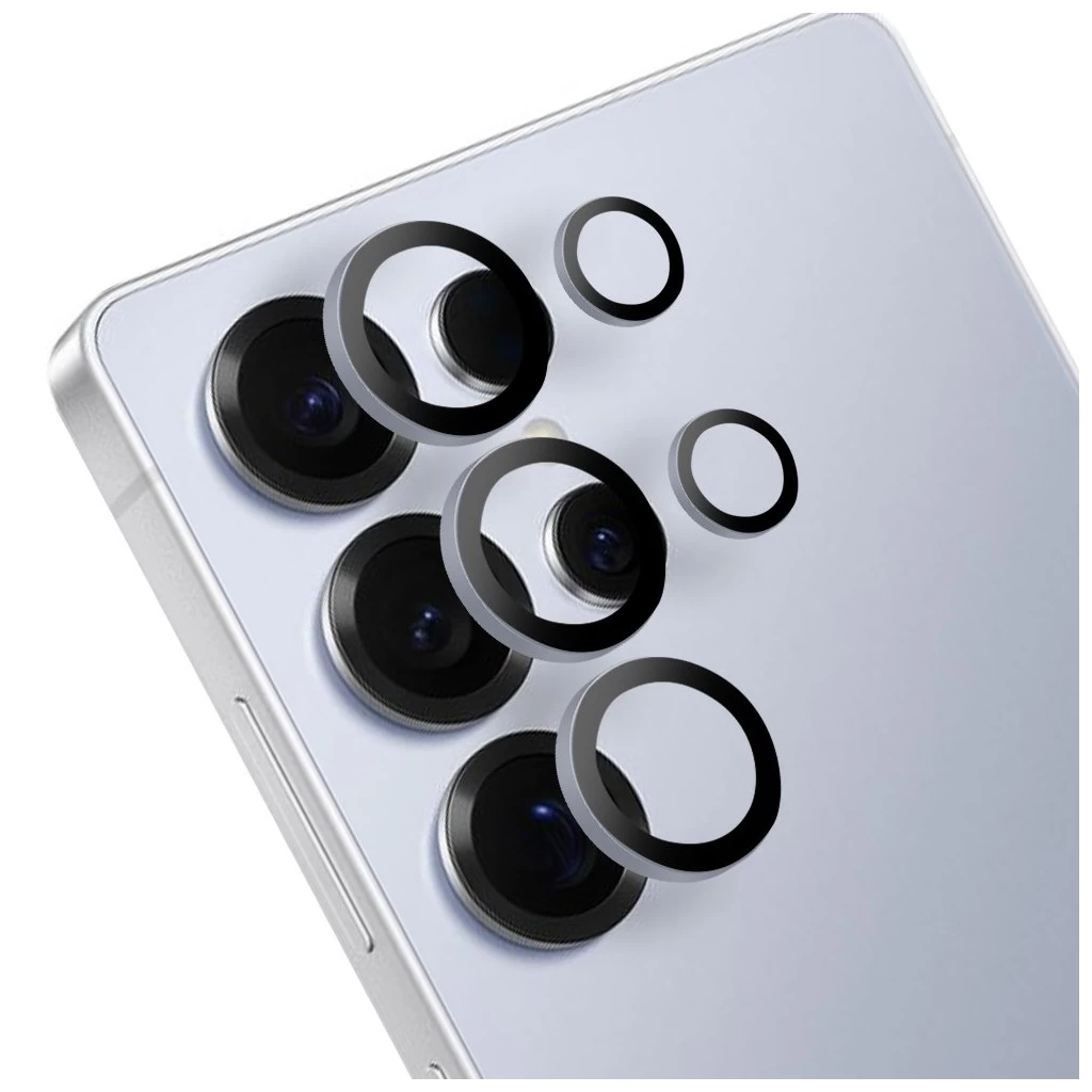 OBAL:ME lencsevédő Samsung Galaxy S25 Ultra készülékhez titán ezüstkék
