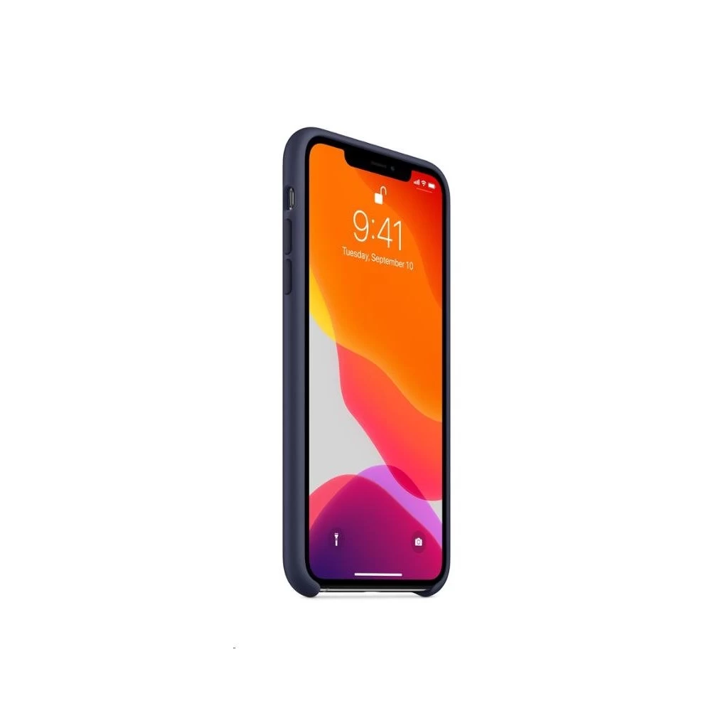 MWYW2ZM/A Apple szilikon tok iPhone 11 Pro Max készülékhez, Éjkék (Sérült csomagolás)