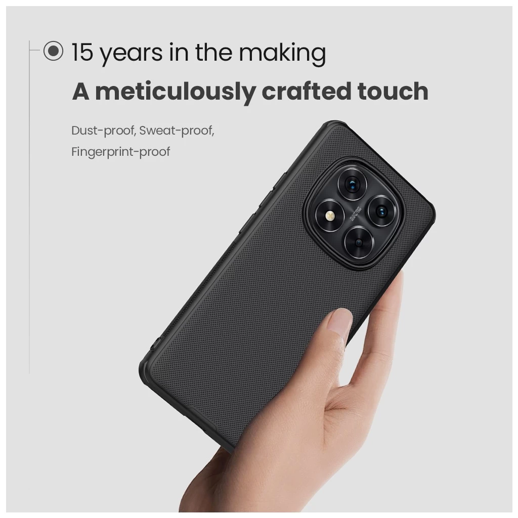 Nillkin Super Frosted PRO tok Xiaomi Redmi Note 14 Pro+ 5G készülékhez fekete