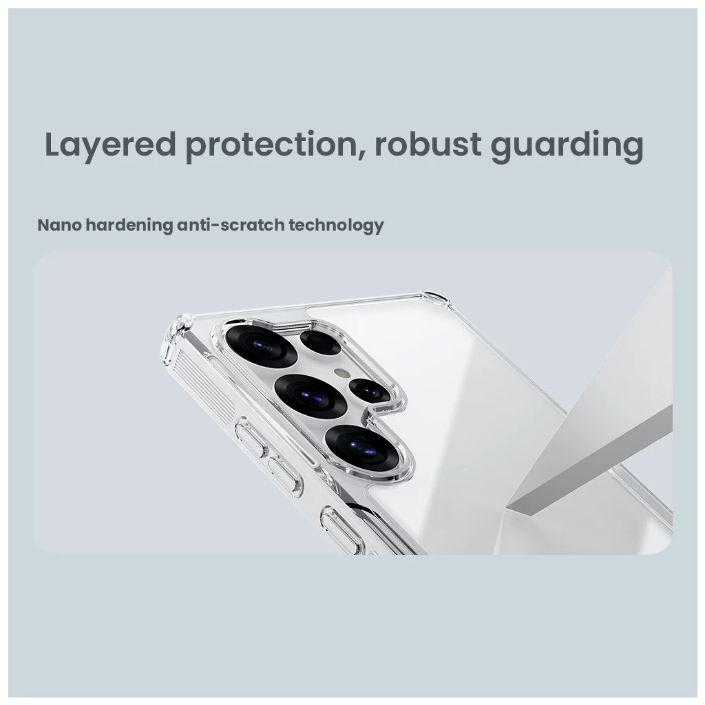 Nillkin Nature TPU PRO magnetikus tok Samsung Galaxy S25 Ultra készülékhez átlátszó