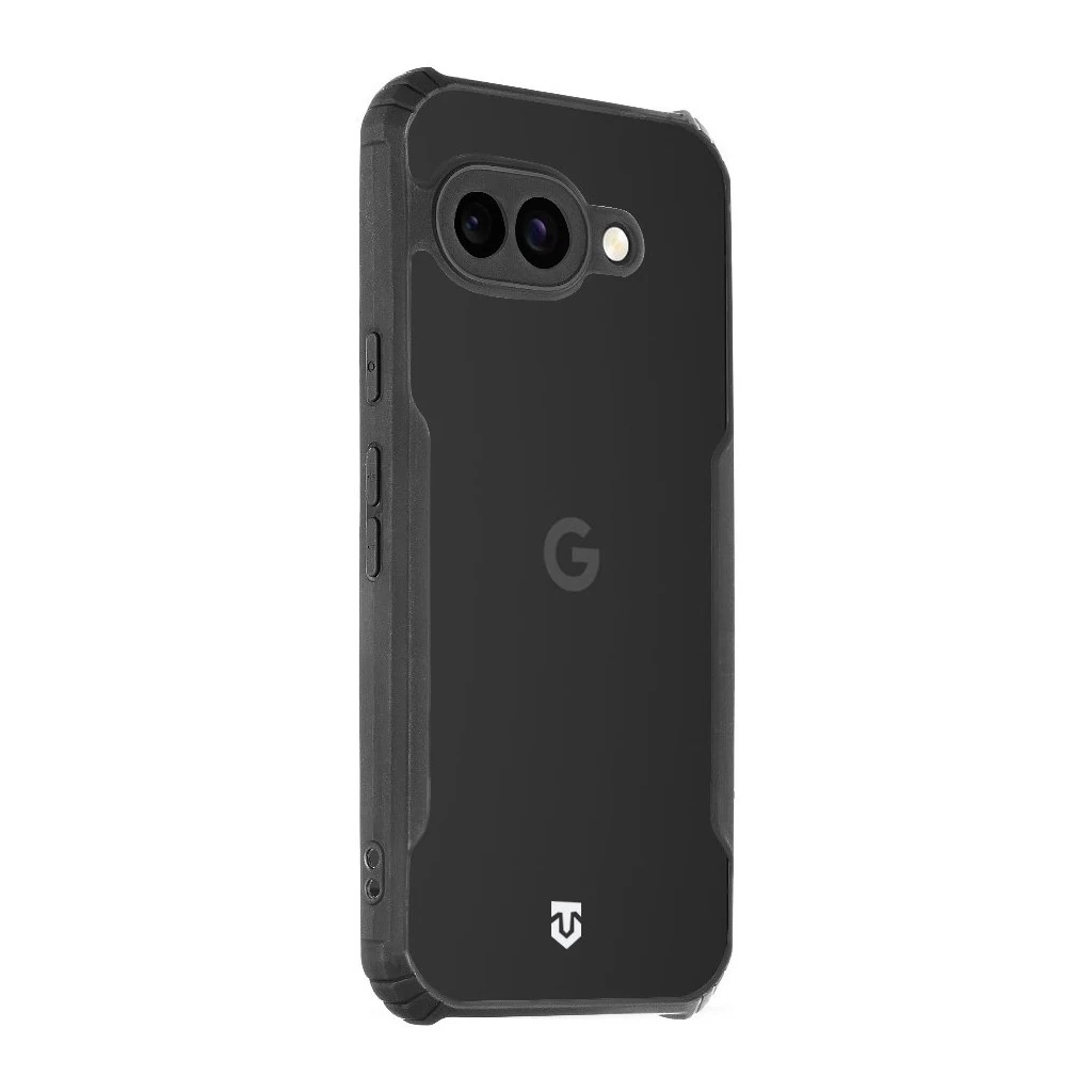 Tactical Quantum Stealth tok a Google Pixel 9a készülékhez, átlátszó/fekete