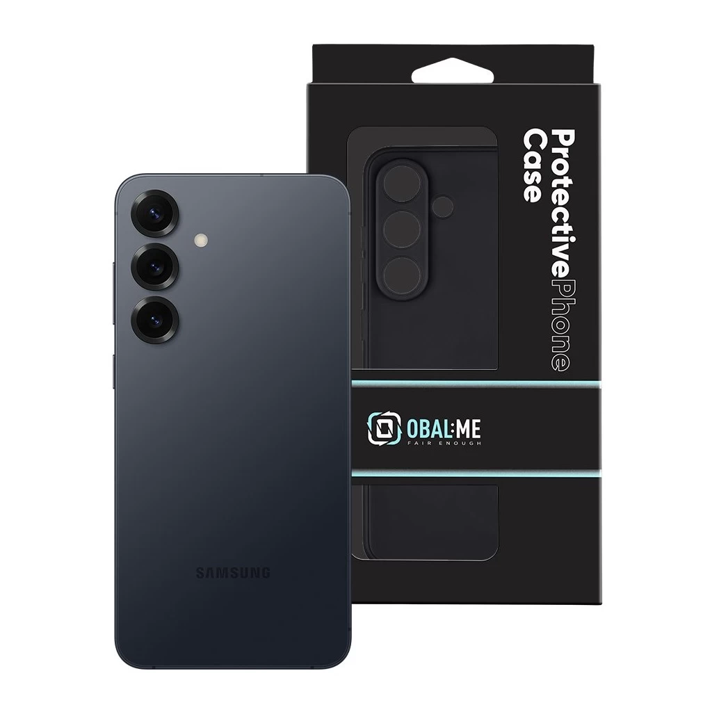 OBAL:ME Matte TPU tok Samsung Galaxy S25+ készülékhez fekete