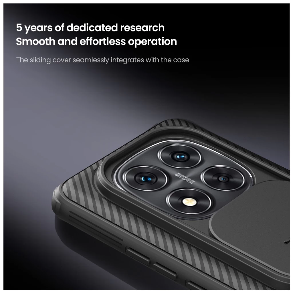 Nillkin CamShield PRO merev tok Xiaomi Redmi Note 14 Pro+ 5G készülékhez fekete