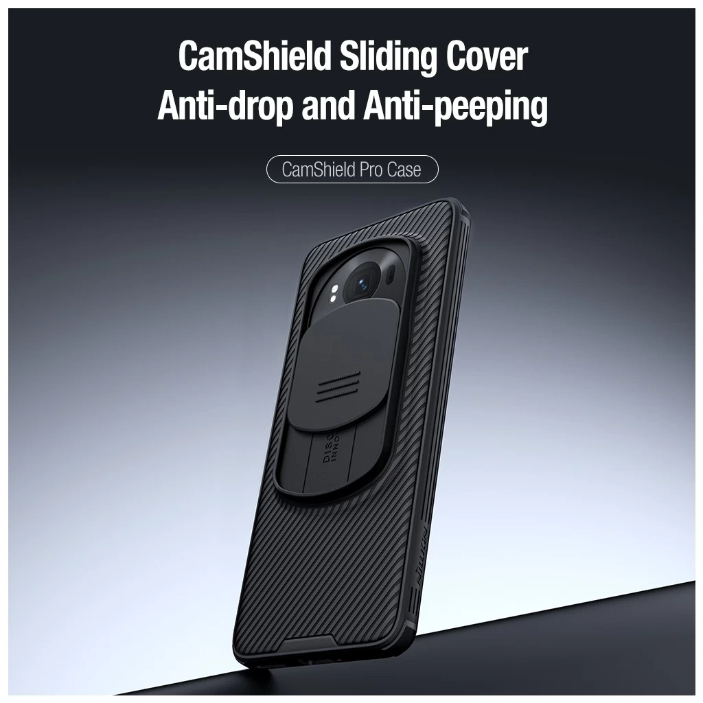 Nillkin CamShield PRO kemény tok Honor Magic 6 Pro készülékhez fekete