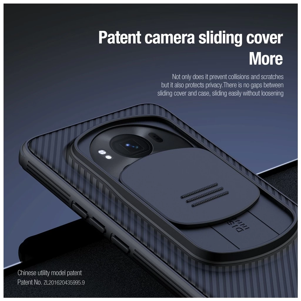 Nillkin CamShield PRO kemény tok Honor Magic 6 Pro készülékhez fekete