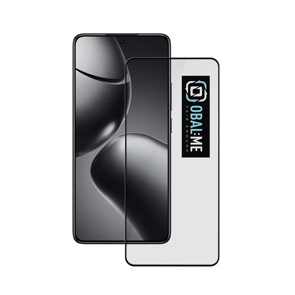 OBAL:ME 5D üveg kijelzővédő Xiaomi 14T/14T Pro készülékhez fekete