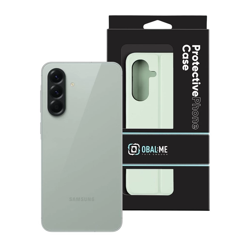 OBAL:ME SmoothTouch tok Samsung Galaxy A56 5G készülékhez mentazöld