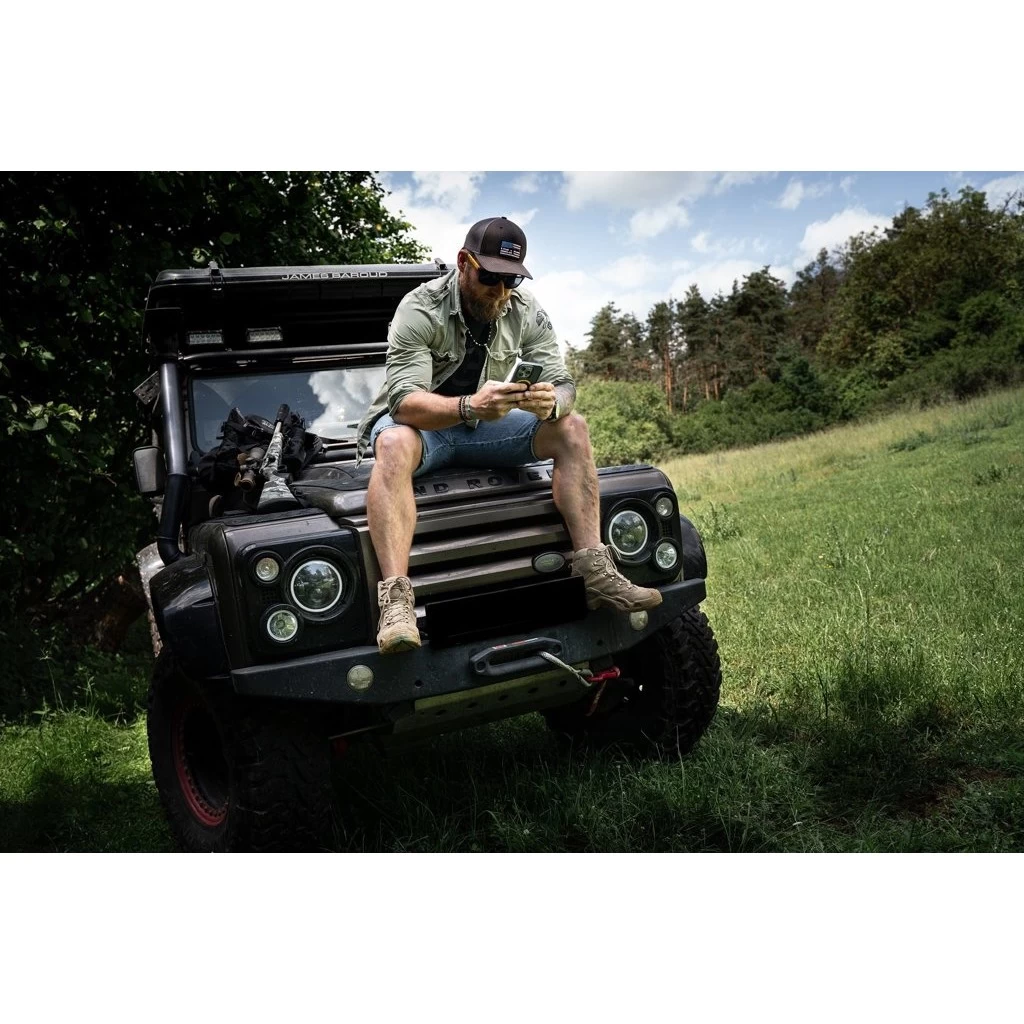 Tactical MagForce Hyperstealth 2.0 tok iPhone 13 Pro Max készülékhez fekete/sárga