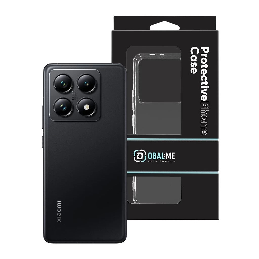 OBAL:ME TPU tok Xiaomi 14T Pro készülékhez átlátszó