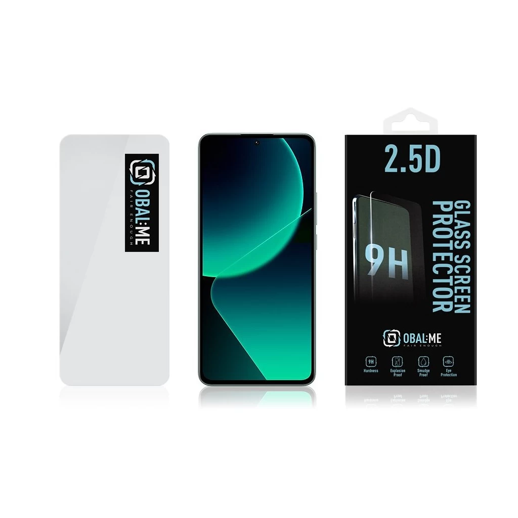 OBAL:ME 2.5D üveg kijelzővédő Xiaomi 13T készülékhez átlátszó