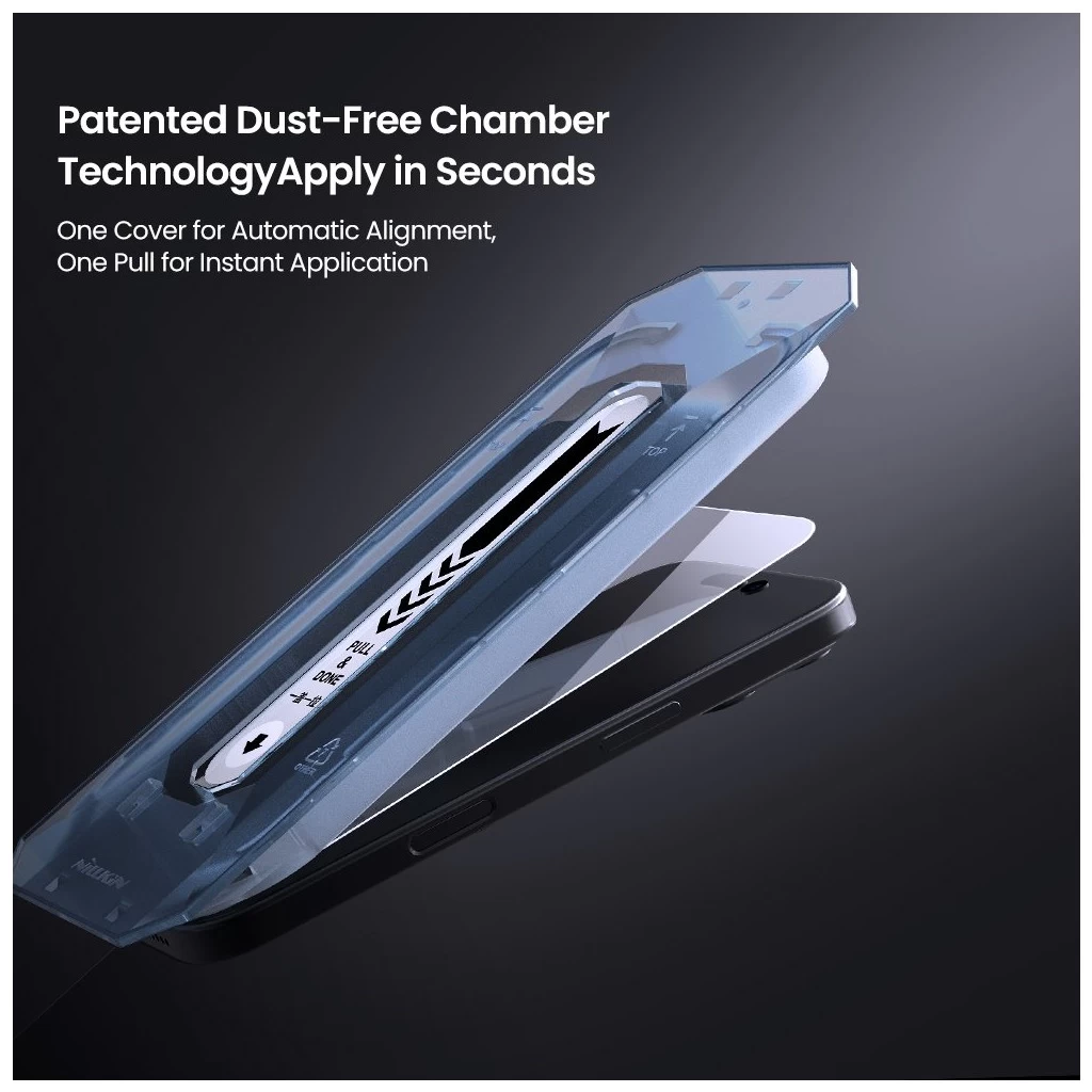 Nillkin edzett üveg 0.2mm H+ PRO 2.5D Apple iPhone 16 Pro Max készülékhez (applikátorral)