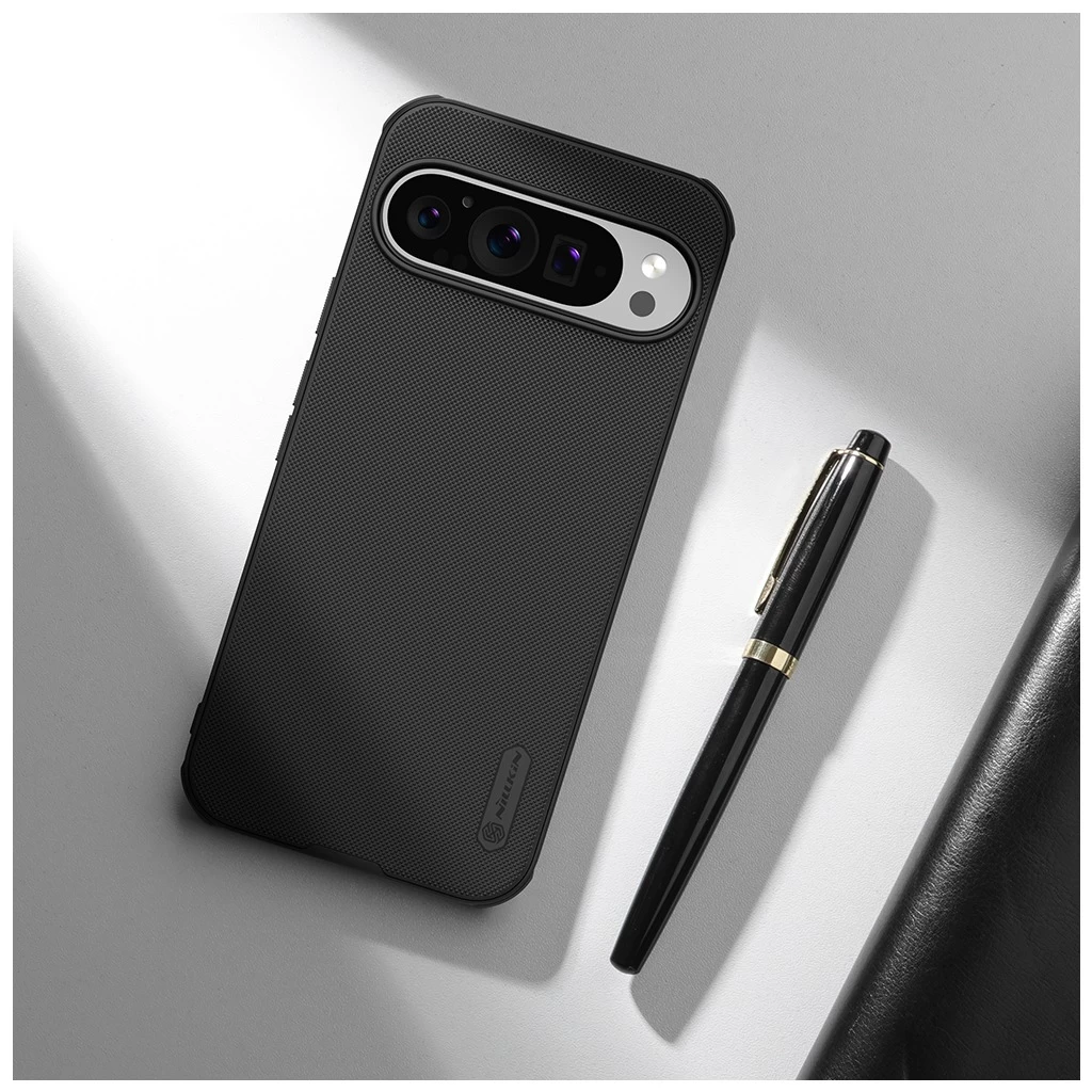 Nillkin Super Frosted PRO tok Google Pixel 9/9 Pro készülékhez fekete