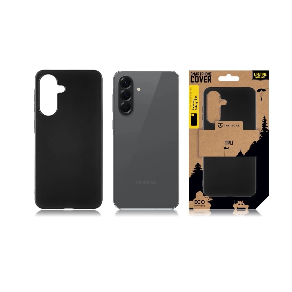 Tactical TPU tok Samsung Galaxy A56 5G készülékhez fekete