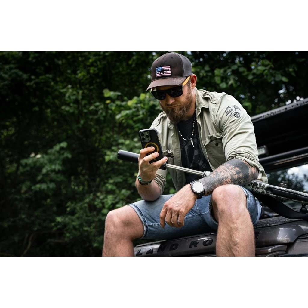 Tactical MagForce Hyperstealth 2.0 tok Samsung Galaxy S25 készülékhez fekete/sárga