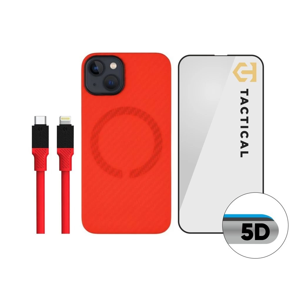 Tactical Limited Edition Combo for Apple iPhone 13 készülékhez piros
