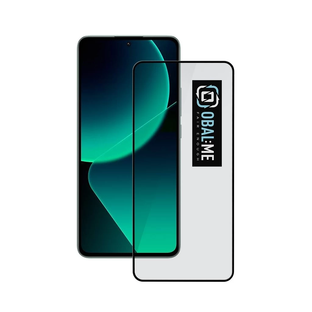 OBAL:ME 5D üveg kijelzővédő Xiaomi 13T készülékhez fekete