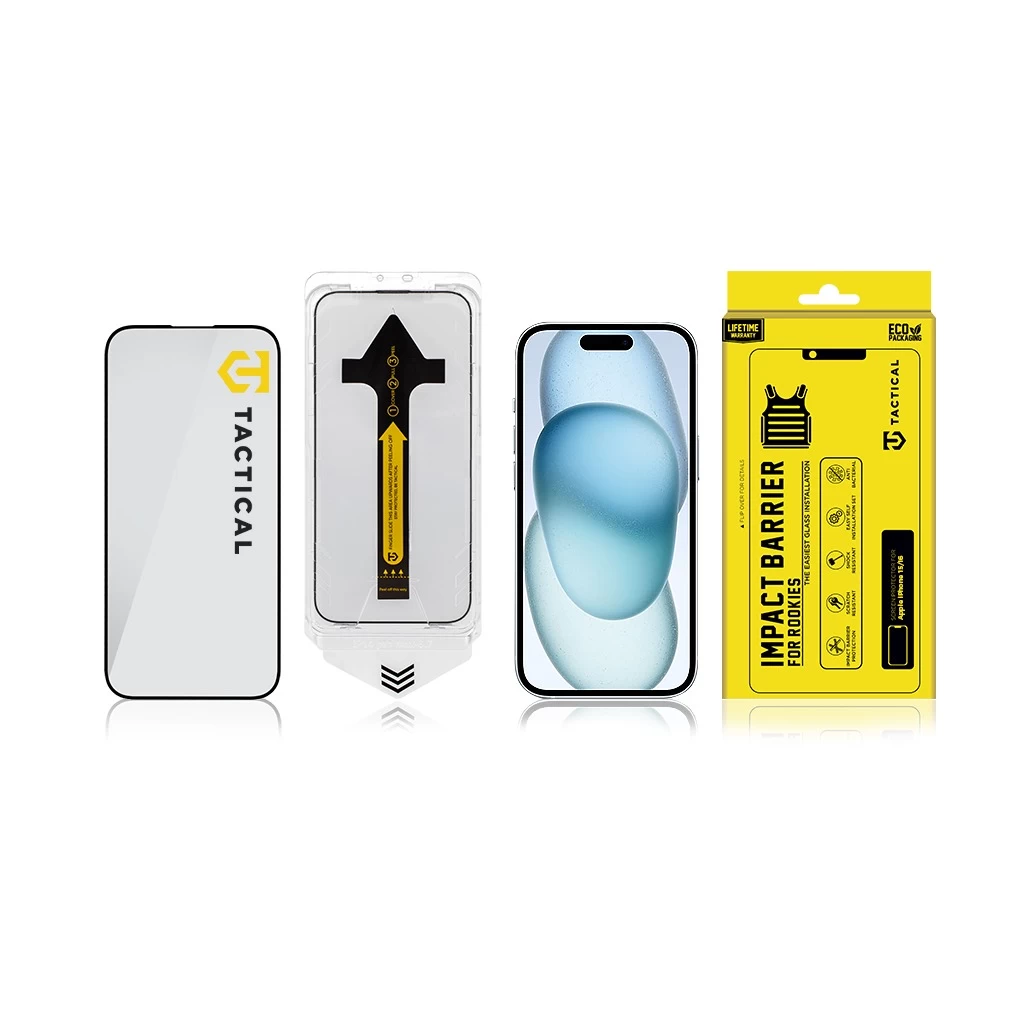 Tactical Impact Barrier for Rookies Apple iPhone 15/16 készülékhez védőtok