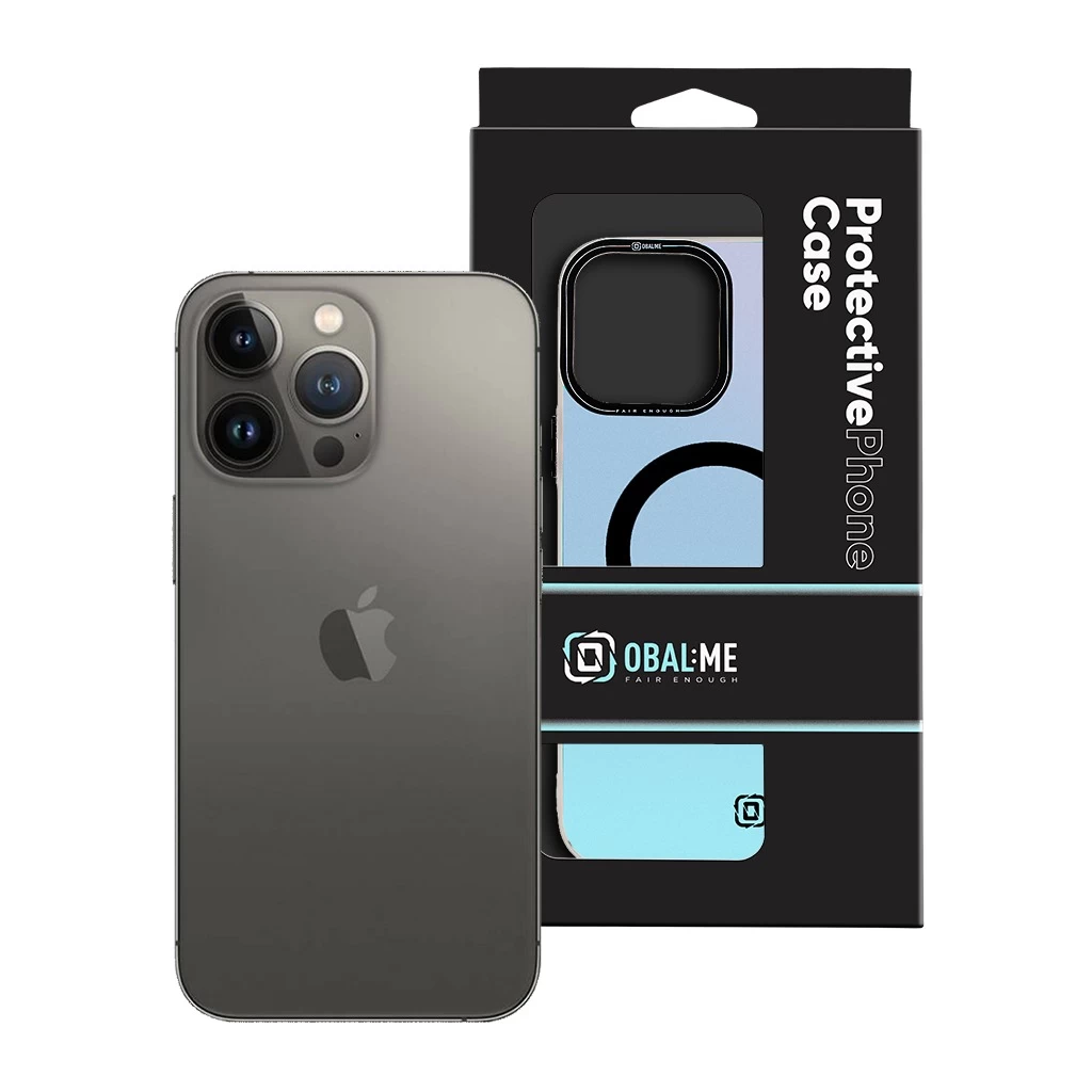 OBAL:ME HoloMag tok Apple iPhone 13 Pro Max készülékhez fekete