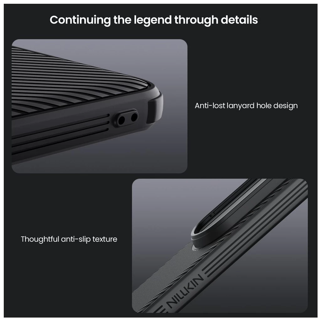 Nillkin CamShield PRO kemény tok Honor Magic7 Pro készülékhez fekete