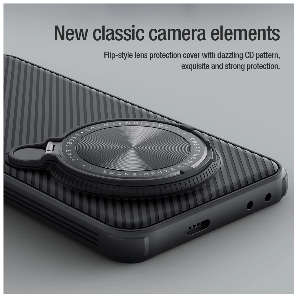 Nillkin CamShield Prop Magnetic tok Honor Magic7 Pro készülékhez fekete