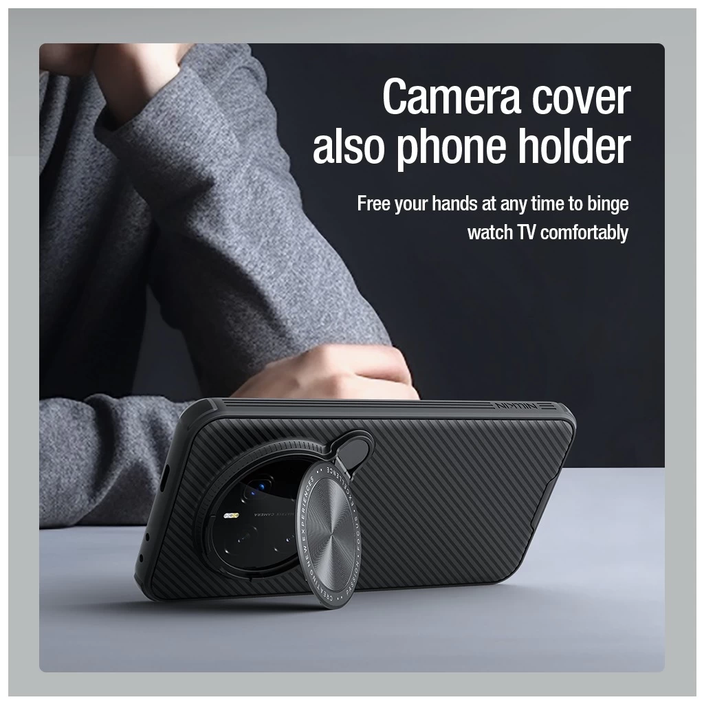 Nillkin CamShield Prop Magnetic tok Honor Magic7 Pro készülékhez fekete