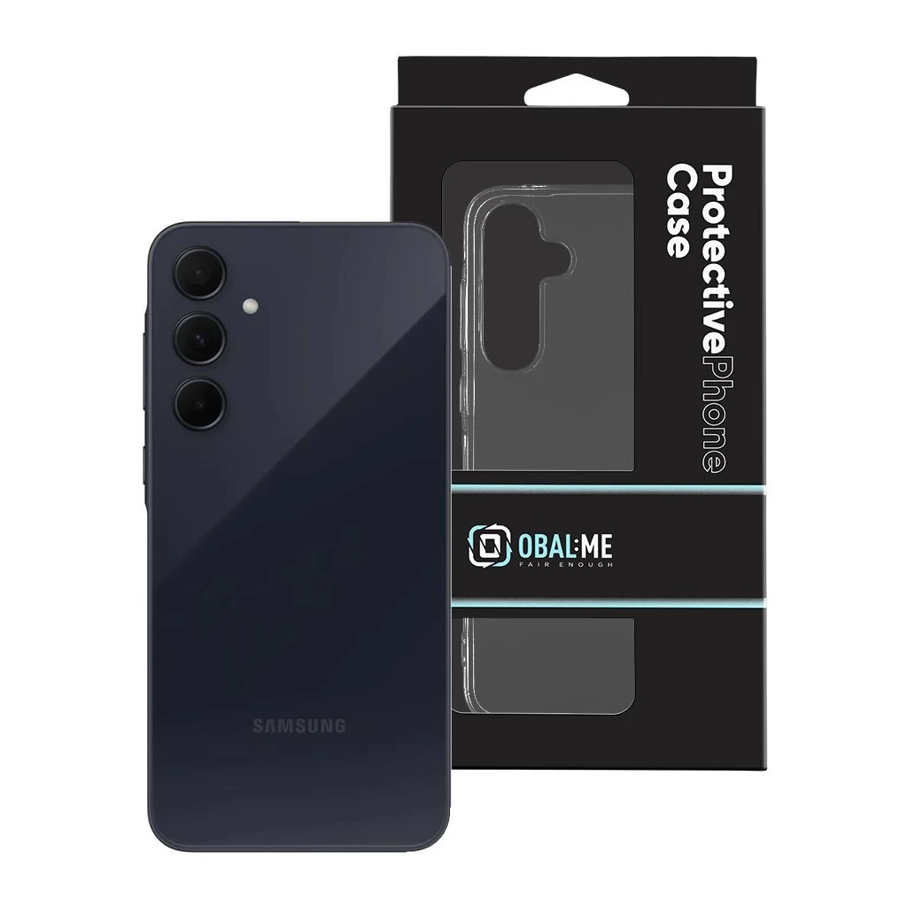 OBAL:ME TPU tok Samsung Galaxy A35 5G készülékhez átlátszó