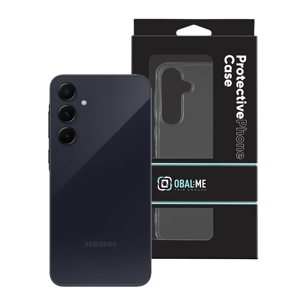 OBAL:ME TPU tok Samsung Galaxy A55 5G készülékhez, átlátszó