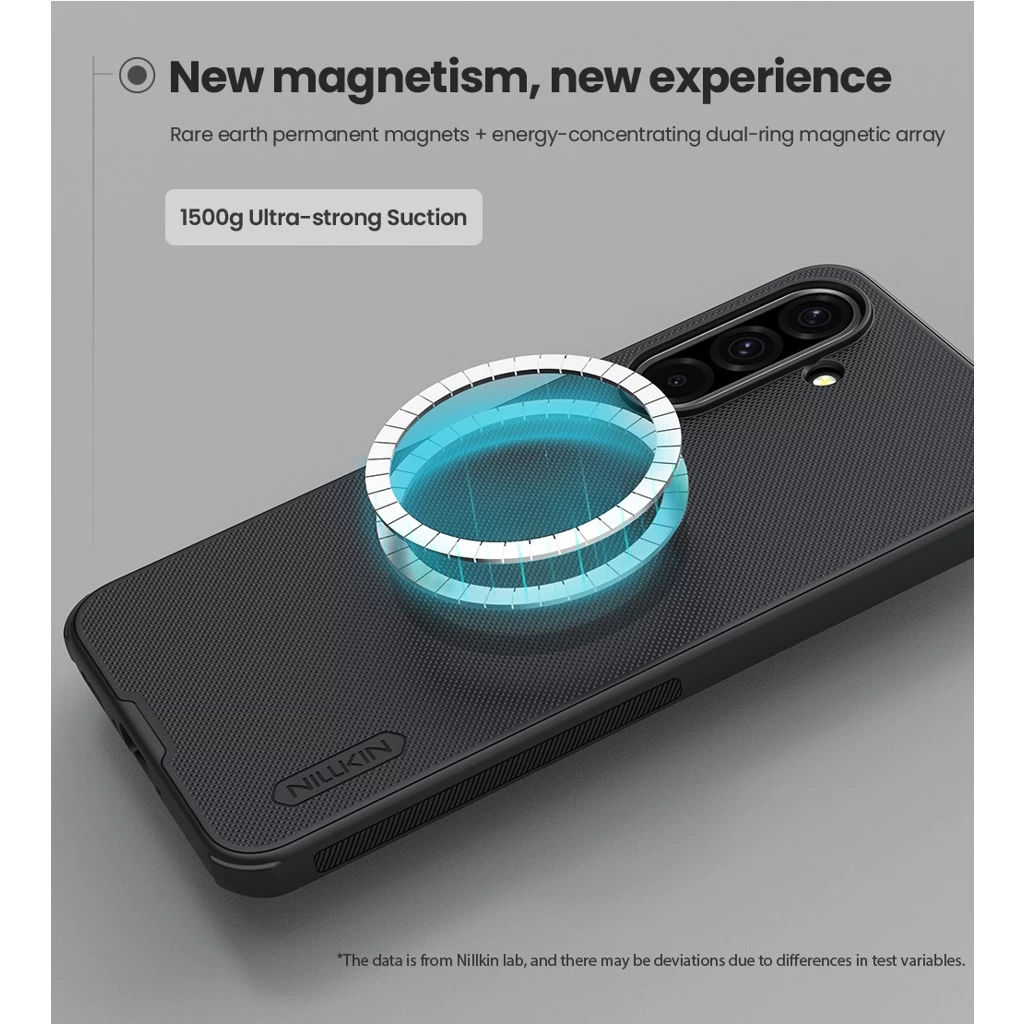 Nillkin Super Frosted PRO magnetos hátsó tok Samsung Galaxy A36 5G készülékhez fekete