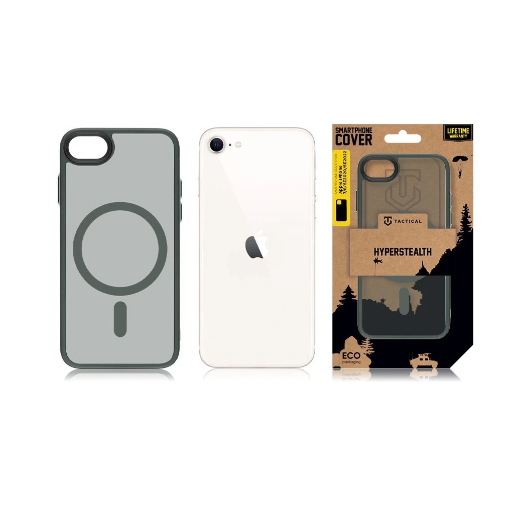 Tactical MagForce Hyperstealth tok iPhone 7/8/SE2020/SE2022 készülékhez erdőzöld