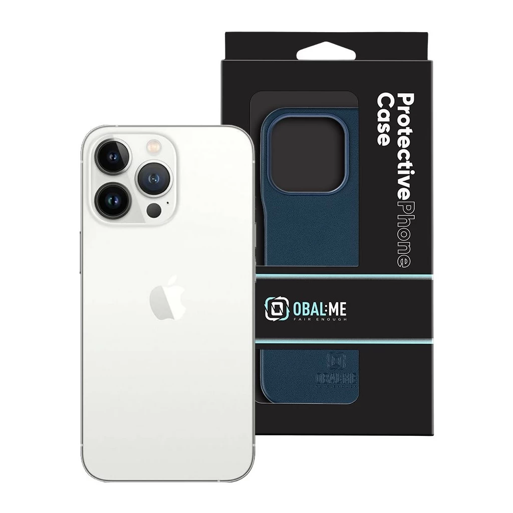 OBAL:ME LeatherTanga tok Apple iPhone 13 Pro készülékhez kék