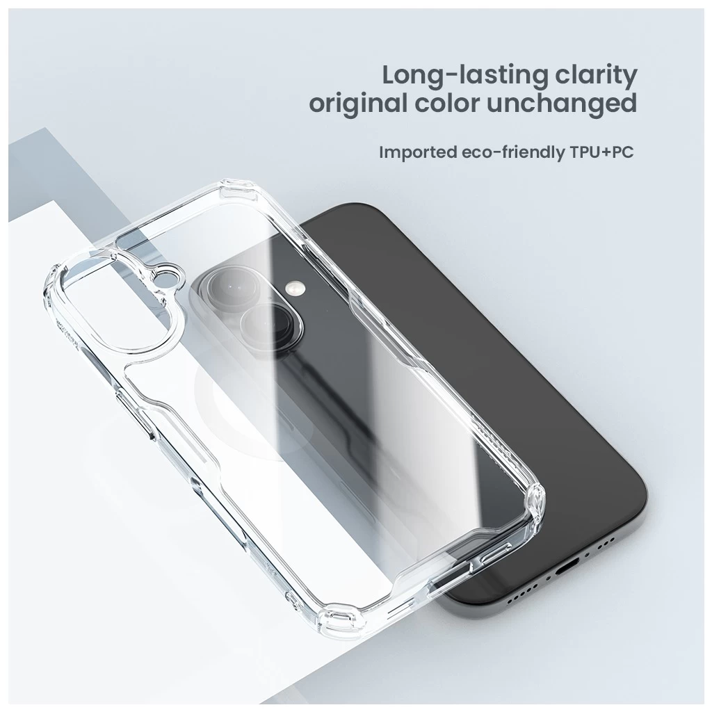 Nillkin Nature TPU PRO tok Apple iPhone 16 készülékhez kék